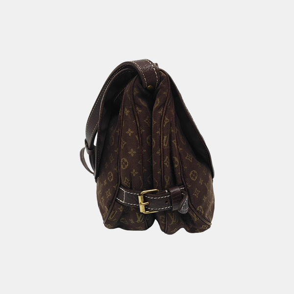 SAUMUR 28 Monogram Canvas Brown