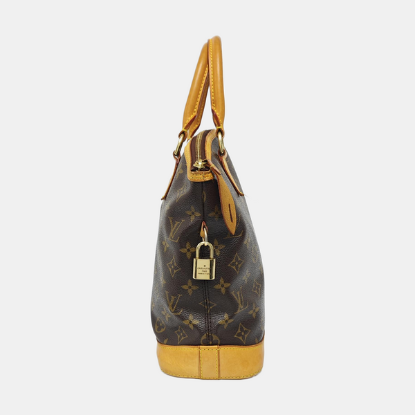 LOCKIT PM Monogram Coated Canvas Brown