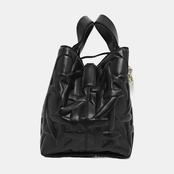 Toujours Medium Quilted Calfskin Black