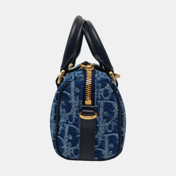 Groove 16 Mini Oblique Denim Blue