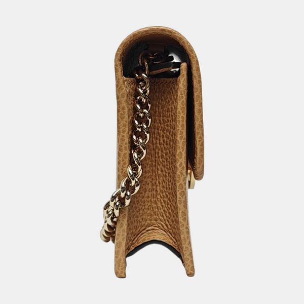 Authenticated pre-owned Interlocking G Calfskin Beige - Shoulder Bag at Looply