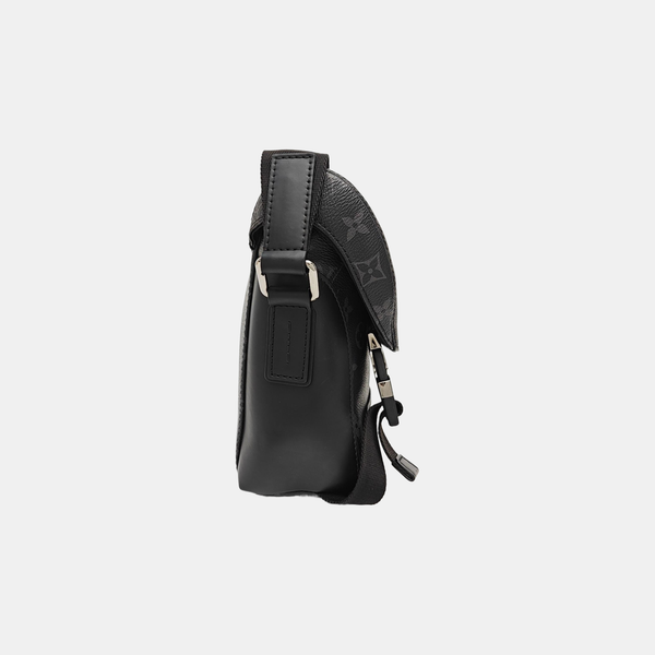 VOYAGER PM Monogram Coated Canvas Black