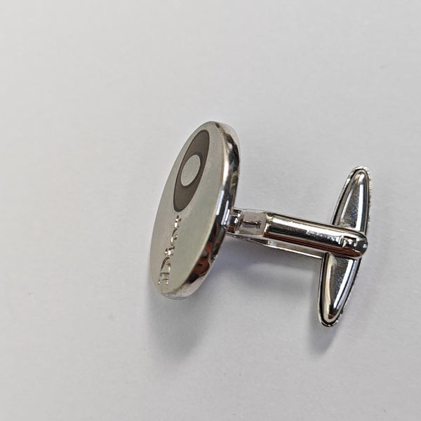 Metal Cufflink Silver