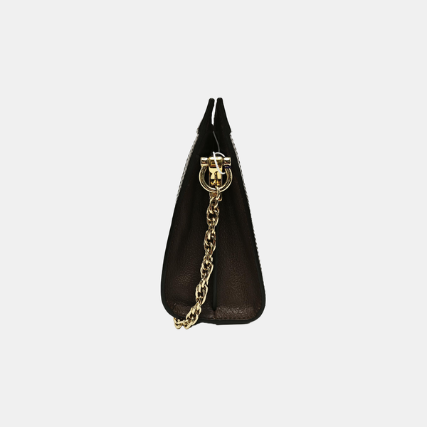 Ophidia Small Monogram Coated Canvas Beige