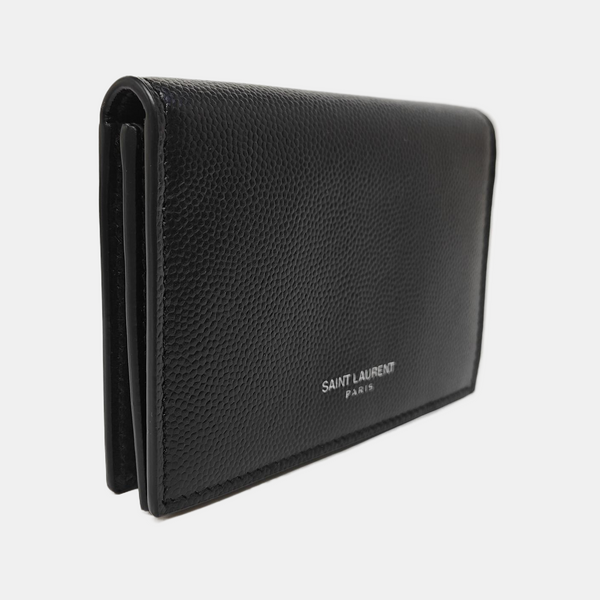 Calfskin Card Holder Black