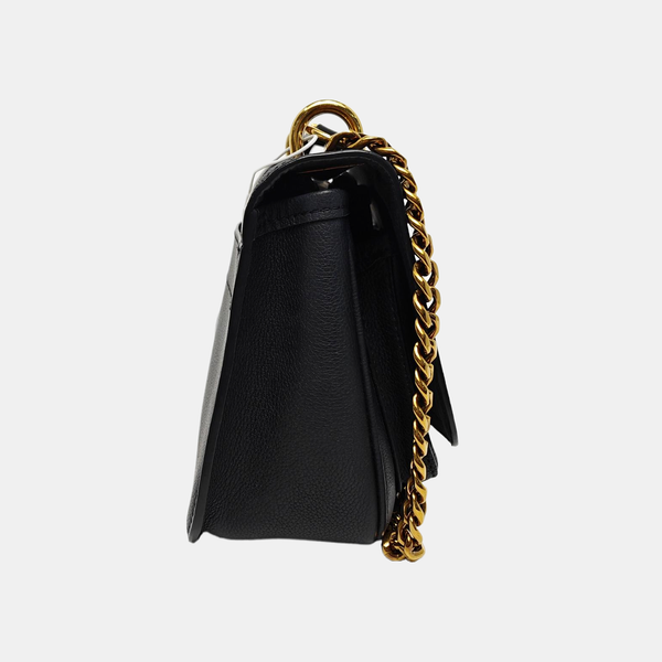 LOCKME TENDER PM Calfskin Black