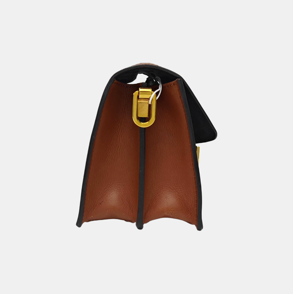 DAUPHINE Mini Monogram Coated Canvas Brown