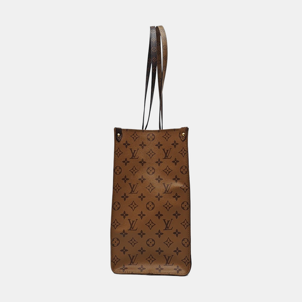 ONTHEGO GM Monogram Coated Canvas Brown