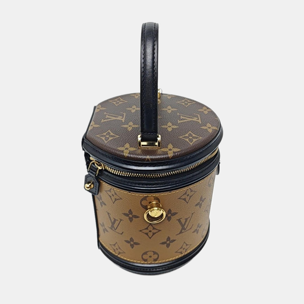 CANNES PM Monogram Coated Canvas Brown