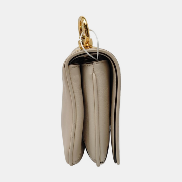 Blondie Mini Calfskin White