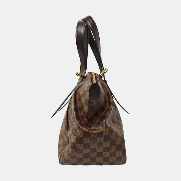 VERONA MM Damier Ebene Coated Canvas Brown