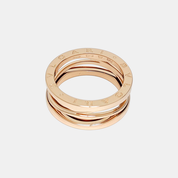 B.ZERO1 18k Rose Gold Ring EU 60
