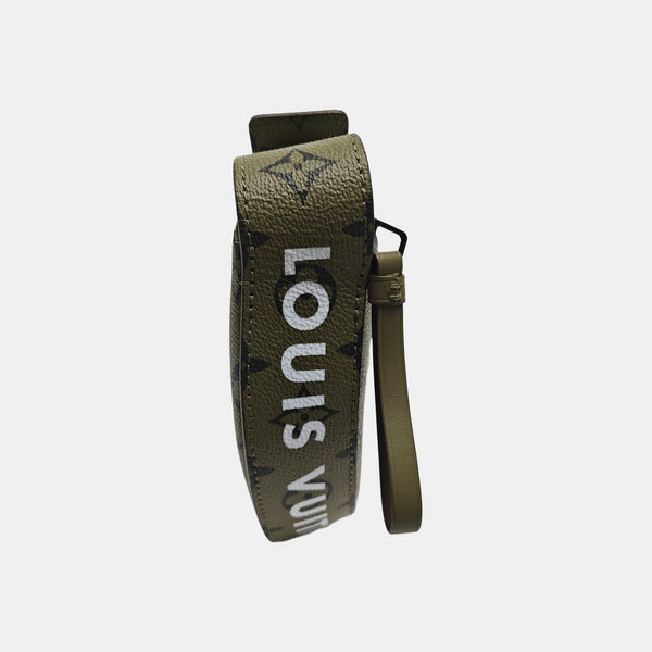 Monogram Coated Canvas Shoulder Bag Green