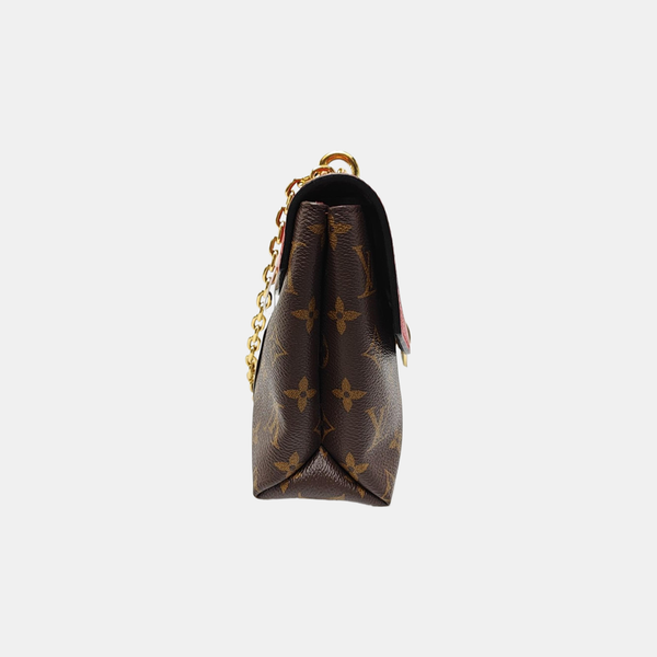 SAINT PLACIDE Monogram Coated Canvas Brown