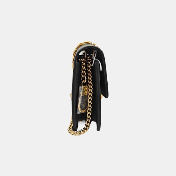 Sylvie Super Mini Calfskin Black