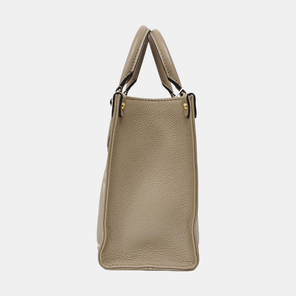 ONTHEGO PM Monogram Calfskin Gray