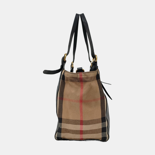 Authenticated pre-owned Canterbury Calfskin Black - Tote Bag at Looply