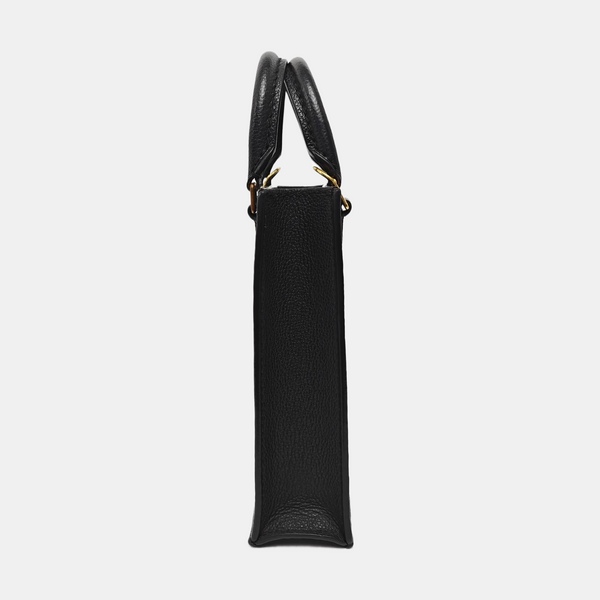 SAC PLAT Mini Monogram Calfskin Black