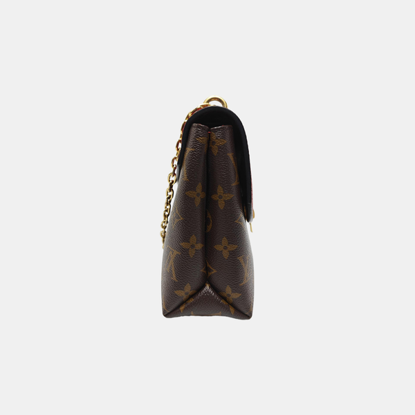 SAINT PLACIDE Monogram Coated Canvas Brown