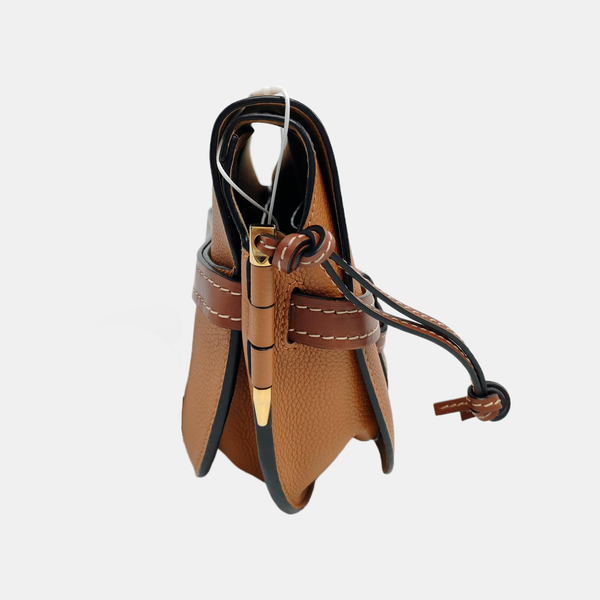 Gate Small Calfskin Brown