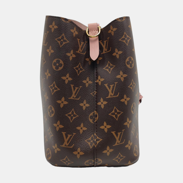 NÉONOÉ MM Monogram Coated Canvas Brown