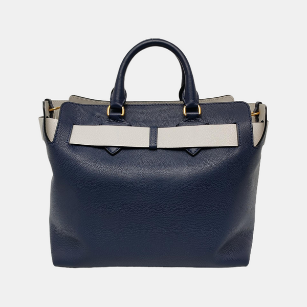 The Belt Large Calfskin Blue