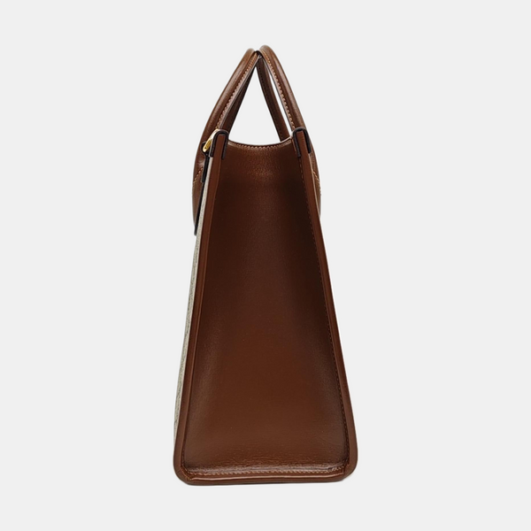 Retro Small Monogram Coated Canvas Brown