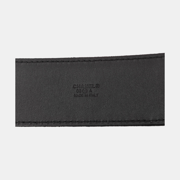 Suede Belt Black