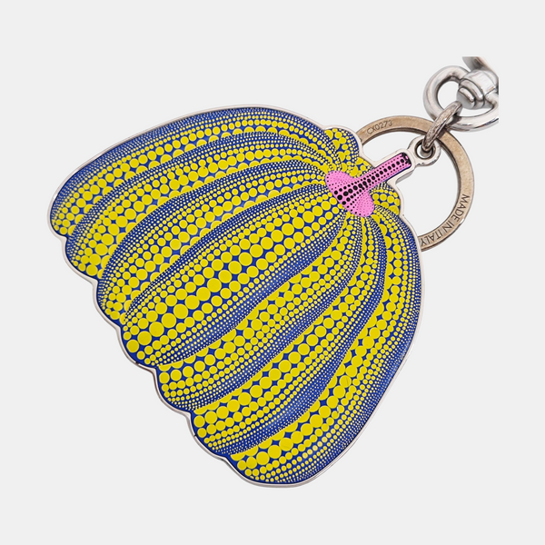 Leather Bag Charm Multicolor
