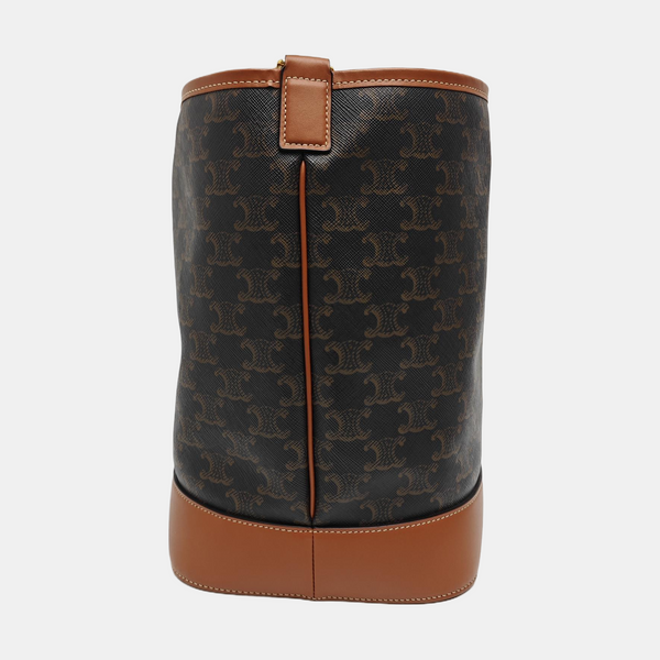 TRIOMPHE CANVAS Medium Coated Canvas Brown