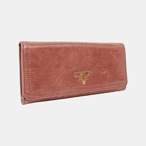 Calfskin Wallet Beige