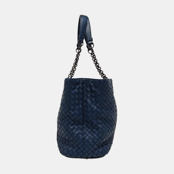 Tote Calfskin Blue