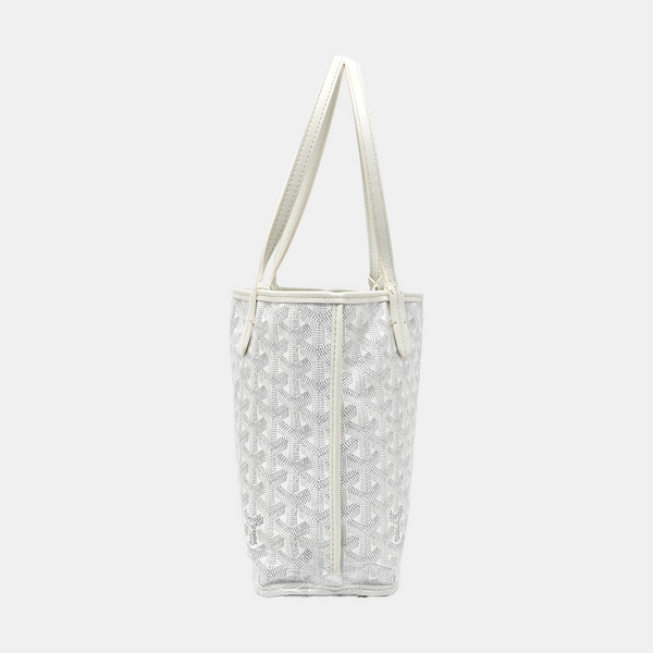 Anjou Mini Coated Canvas White