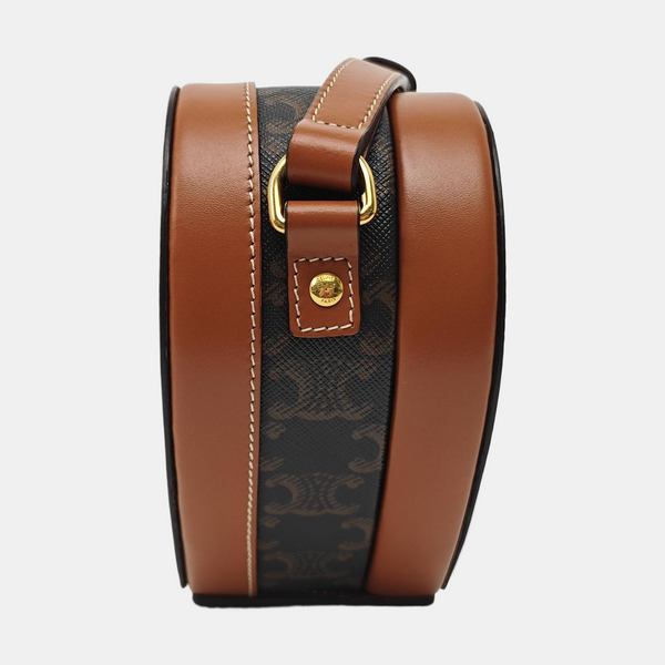 TRIOMPHE Mini Coated Canvas Brown