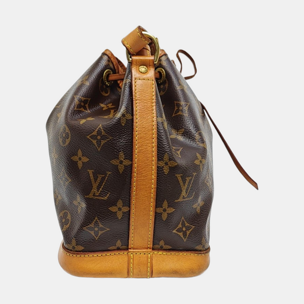 NOÉ BB Monogram Coated Canvas Brown
