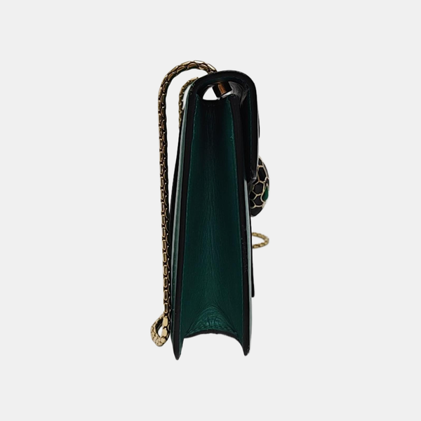 SERPENTI FOREVER Small Calfskin Green