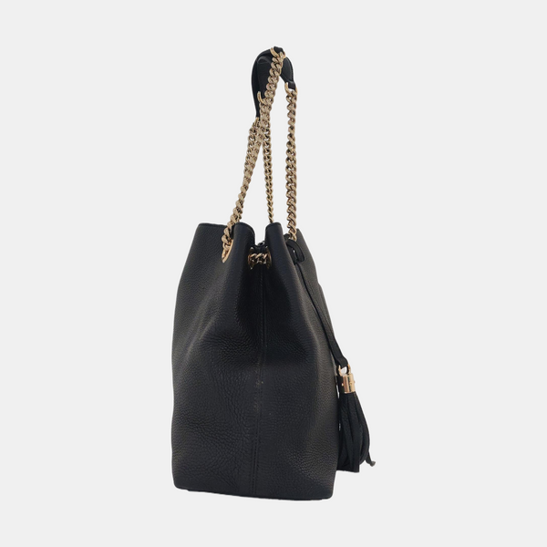 Soho Large Calfskin Black