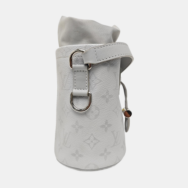 CHALK Monogram Coated Canvas Gray