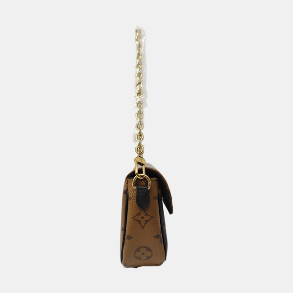 IVY Monogram Coated Canvas Brown
