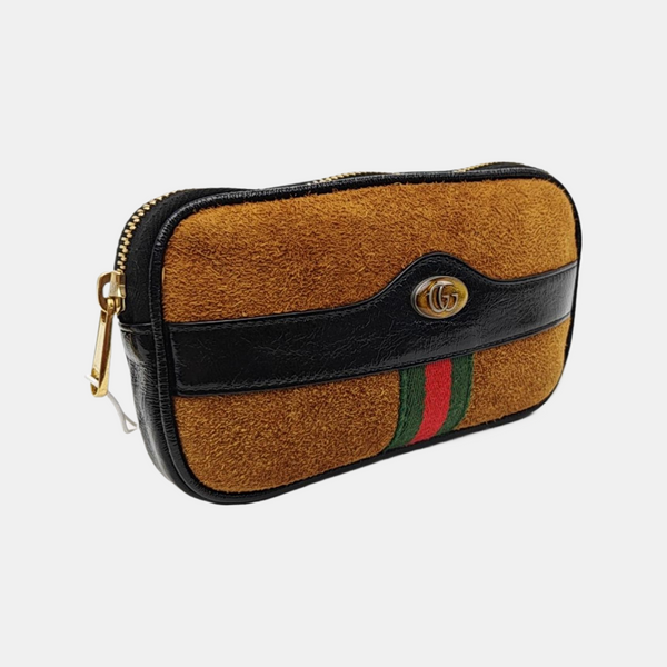 Ophidia Mini Suede Brown