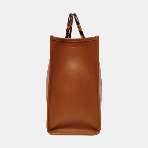 Authenticated pre-owned Sunshine Medium Calfskin Brown - Tote Bag at Looply