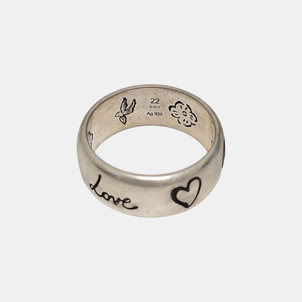 Blind For Love 925 Sterling Silver Ring HK 22