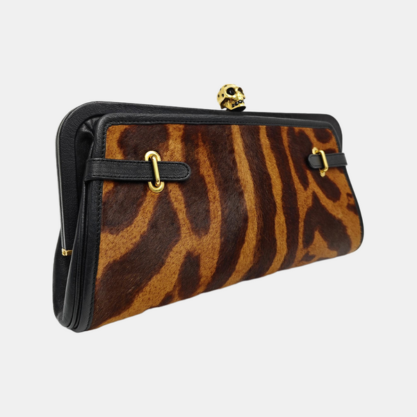 Horsehair Clutch Black