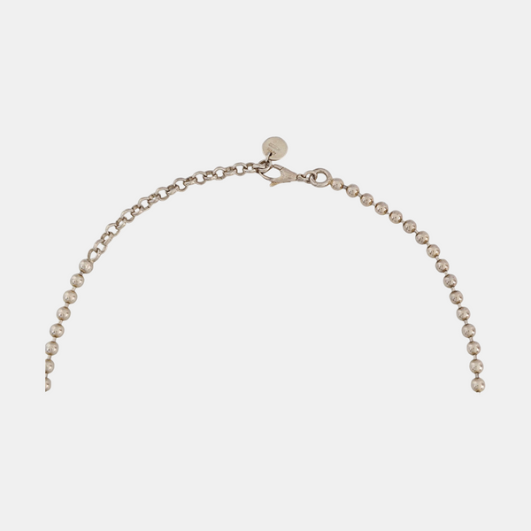 Interlocking G 925 Sterling Silver Necklace