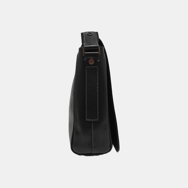 Calfskin Shoulder Bag Black