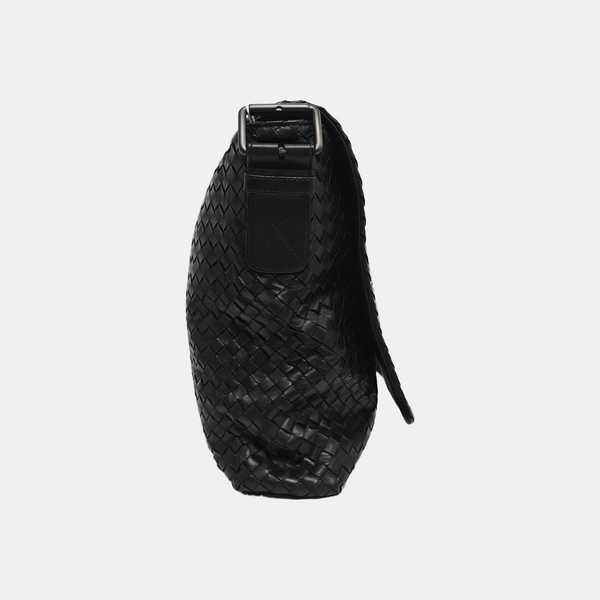 Calfskin Shoulder Bag Black