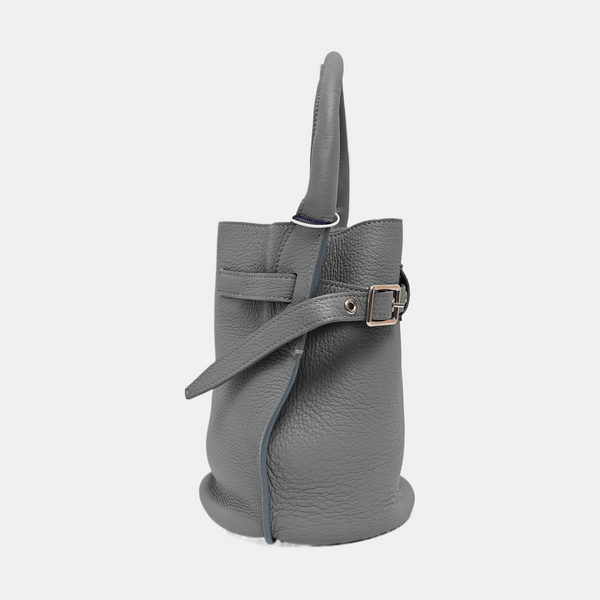 BIG BAG Nano Piel de Becerro Gris