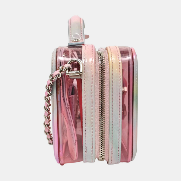 Authenticated pre-owned FILIGREE Small Quilted Plastic Pink - Shoulder Bag at Looply