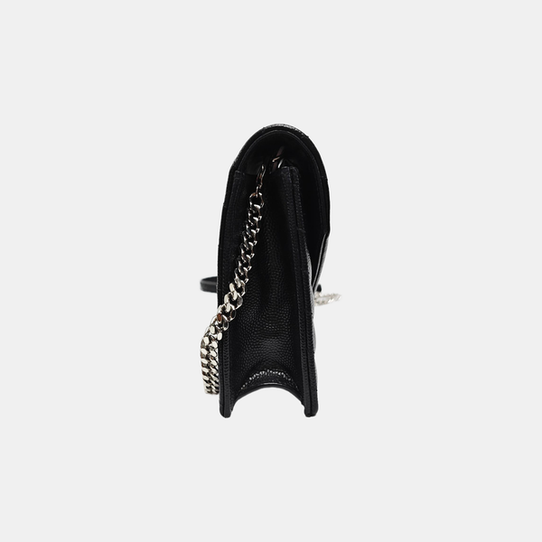 MONOGRAM WOC Chevron Calfskin Black