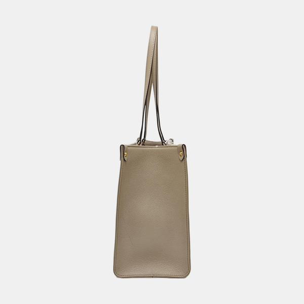 ONTHEGO MM Monogram Calfskin Gray